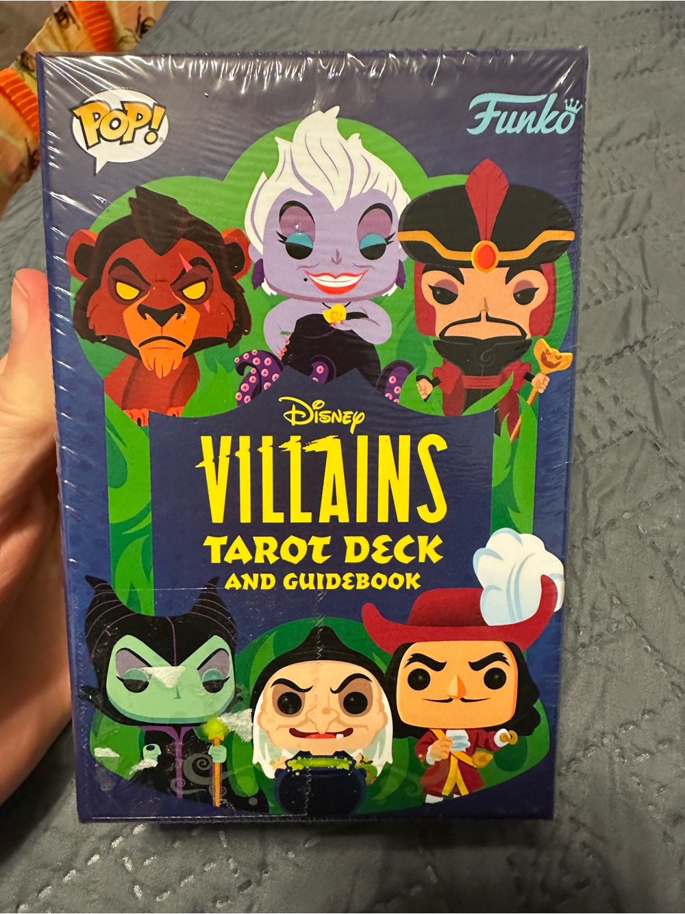 Disney Villains Tarot Deck and Guidebook Funko Pop